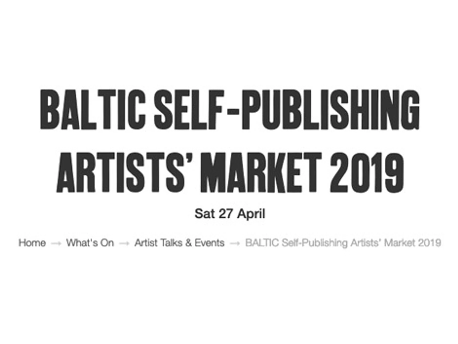 BALTIC Self-Publishing Market